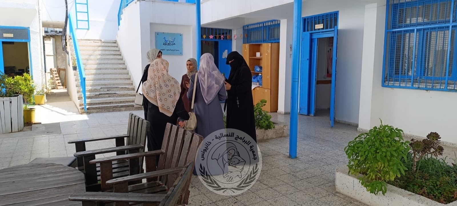 *جولة مجلس الإدارة لأقسام البرامج النسائية*